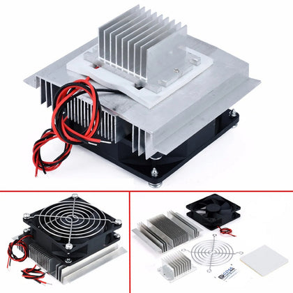 DIY Kit Thermoelectric Peltier Refrigeration Cooling System without  peltier