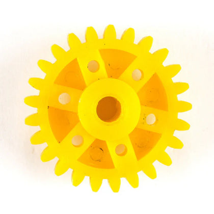 Thick Plastic Spur Gear 25 Teeth 40mm Dia_3