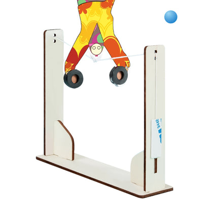 Tightrope Trickster! DIY Balancing Clown Find the centre of Gravity STEM Kit_1