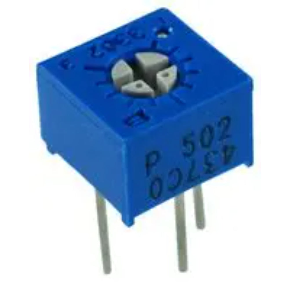 2 Potentiomètres Trim 5k Ohm - Modèle Rotatif, MPN 2729 - Neufs Sous Emballage