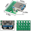 USB 3.0 Transfer Flat Line USB Adapter Plate Converter Board Seat Female -3