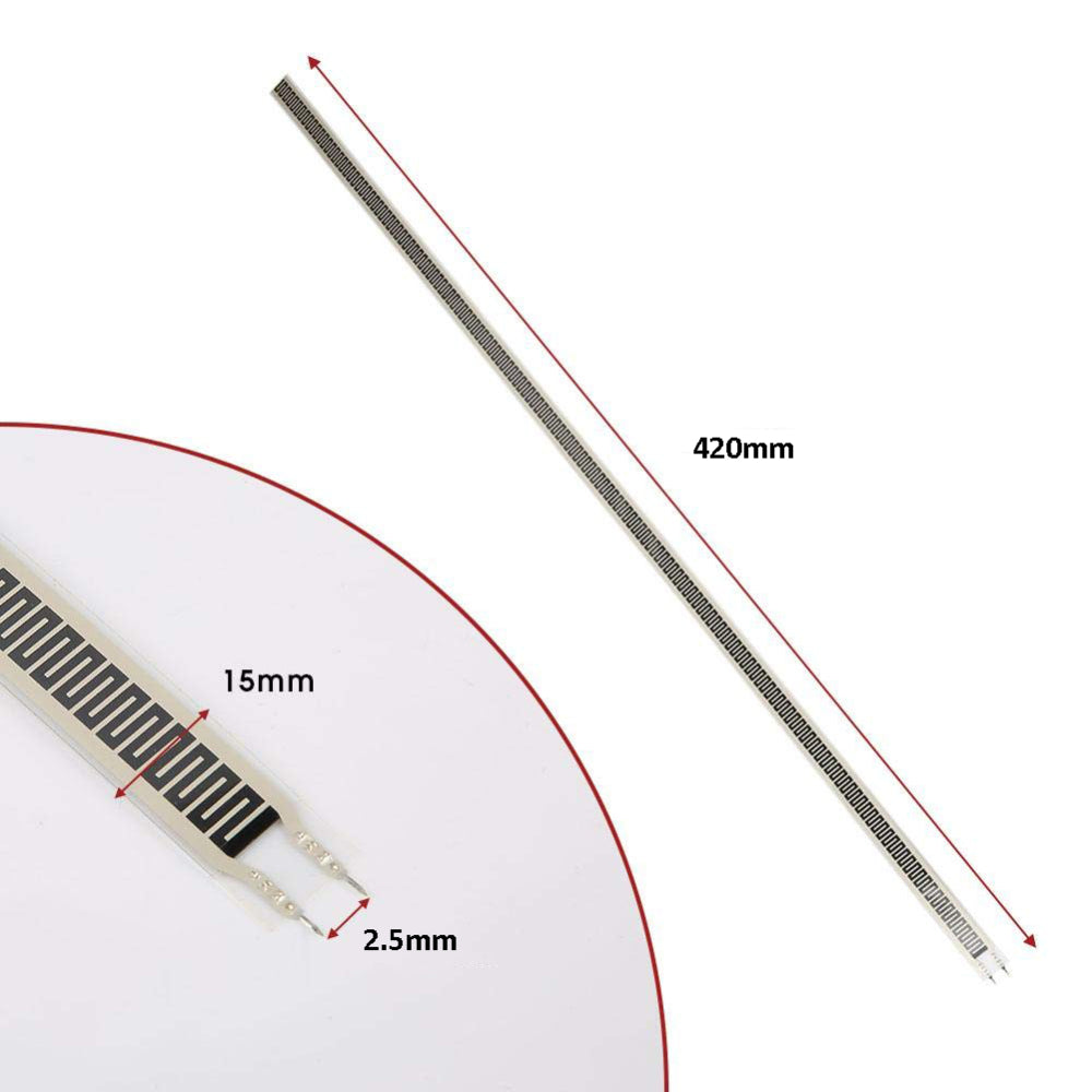 Ultra-Thin Flexible Force Sensor 420mm FSR 20g-10kg