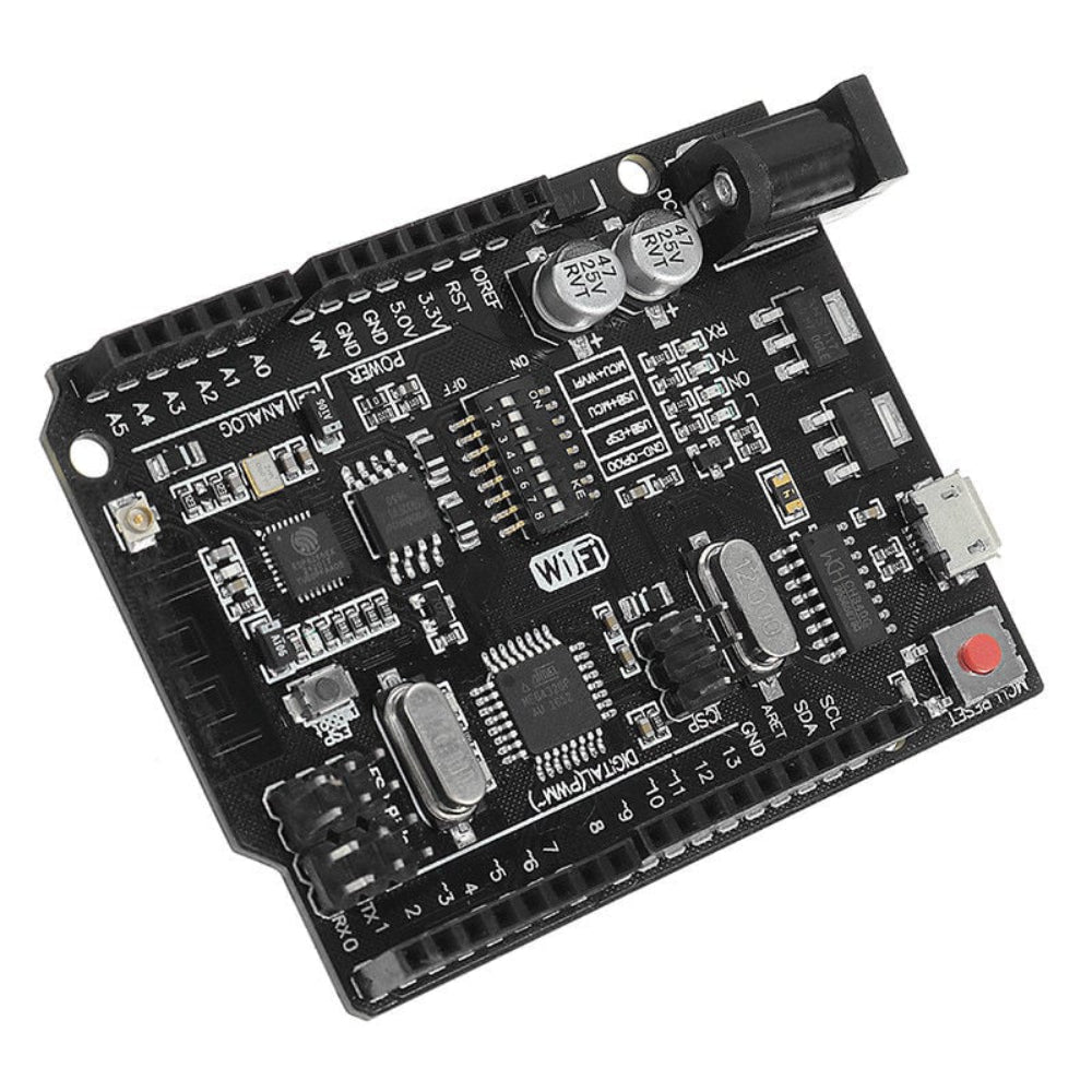 Uno WiFi R3 ATMEGA328P NodeMCU ESP8266 8MB Memory USB-TTL CH340G Compa
