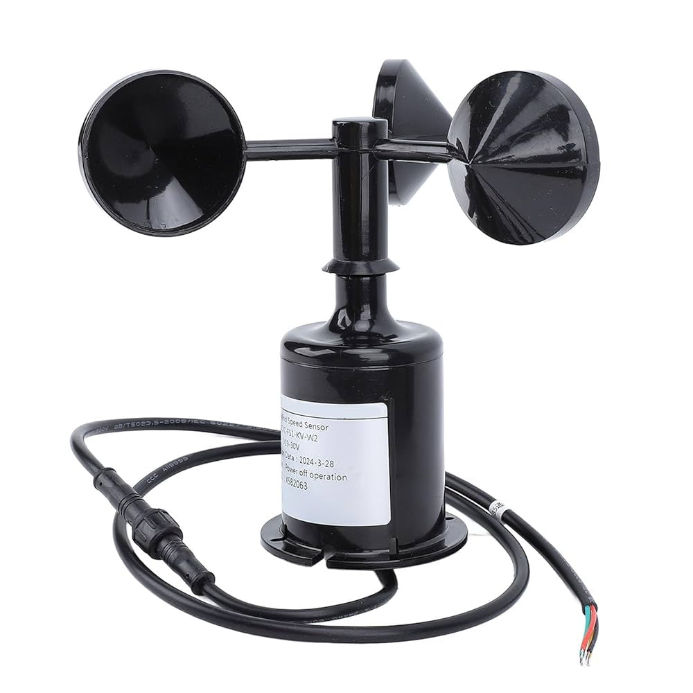 Wind Speed Sensor Voltage Type(0-5V) Anemometer Kit Waterproof & Indus