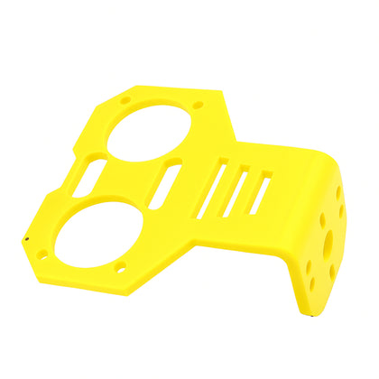 yellow hcsr04 ultrasonic sensor fixing bracket for robot