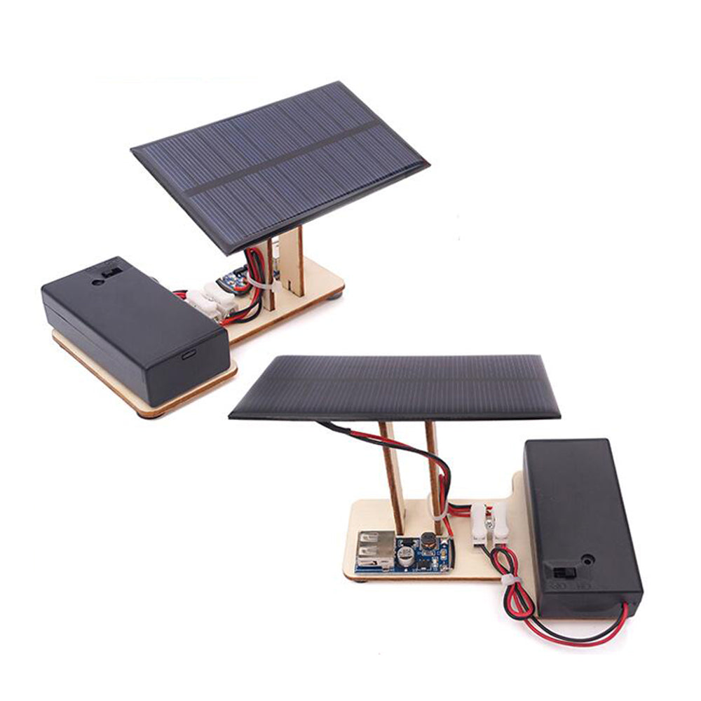 DIY Solar Power Generator with Fan | Air Pressure Experiment