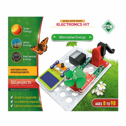 alternative energy 50 experiments snap circuits kit