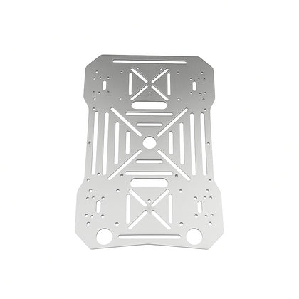 Aluminium 4WD smart car chassis bottom plate