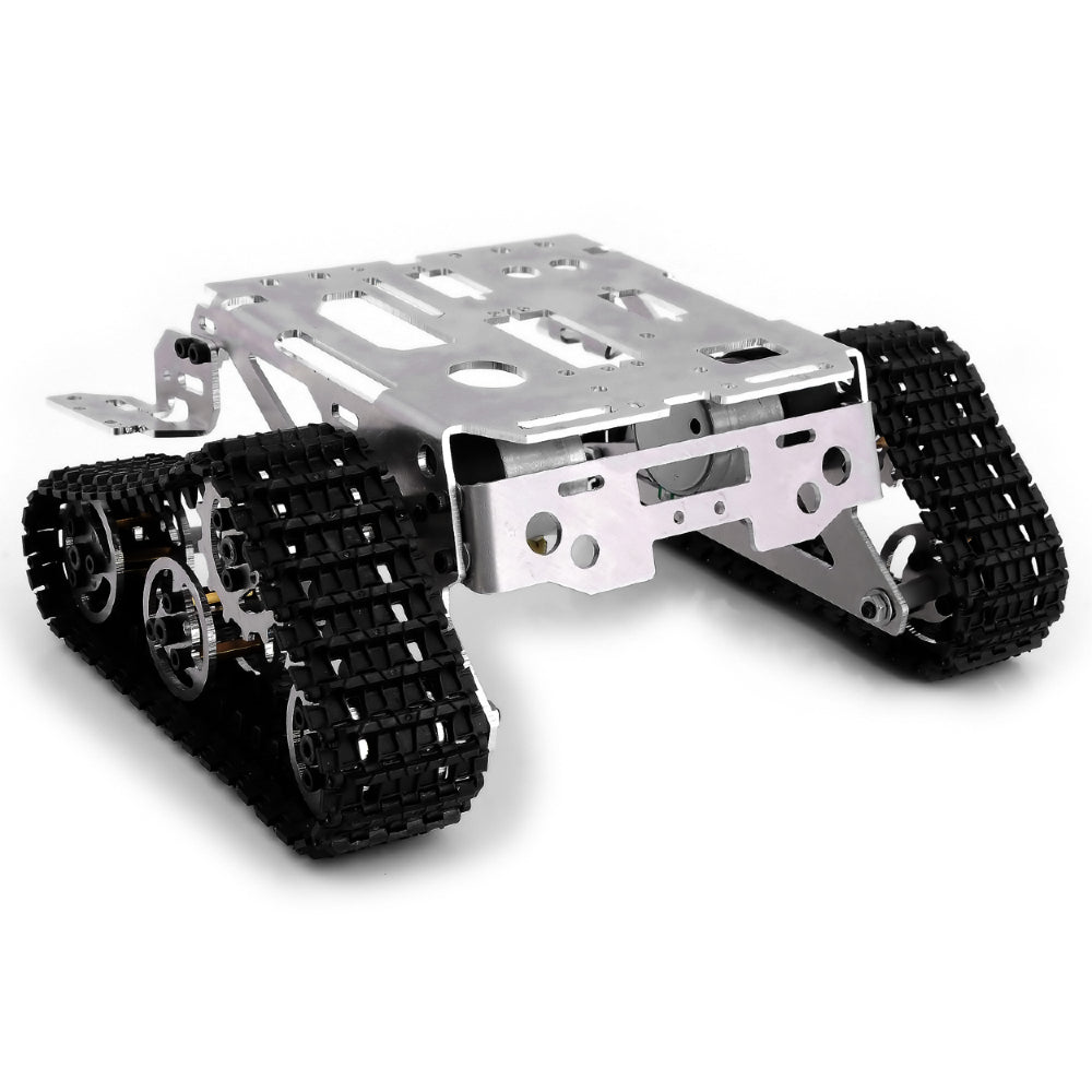 Aluminium Alloy Smart Tank Crawling Chassis With Motor DIY