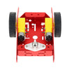Aluminum robot chassis 2WD assembly parts and hardware