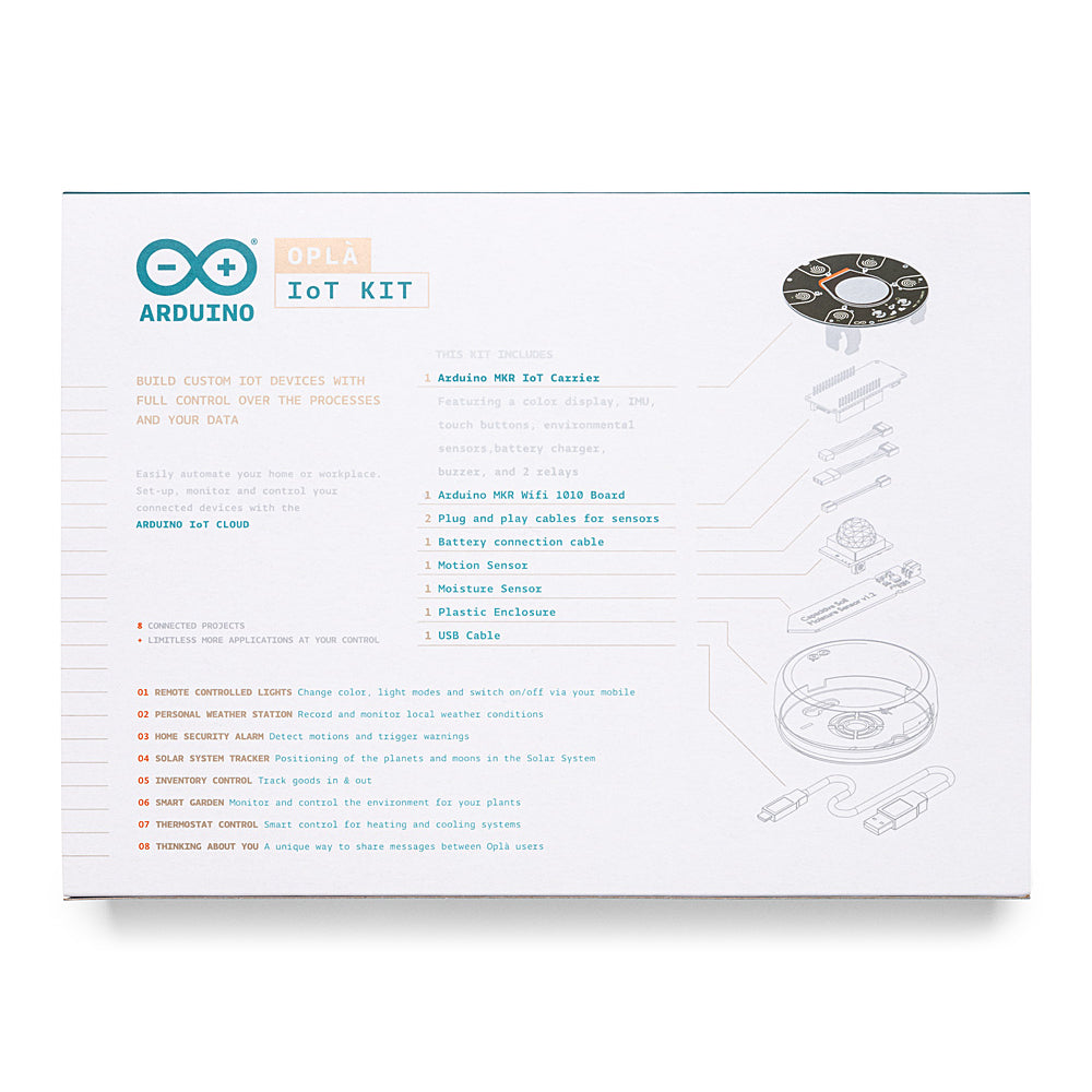 Arduino Opta Lot Kit Arduino OPLÀ IoT Kit