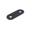 Black aluminum beam bracket for robot arm