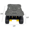 Complete 4WD Mini Trolley Chassis Kit