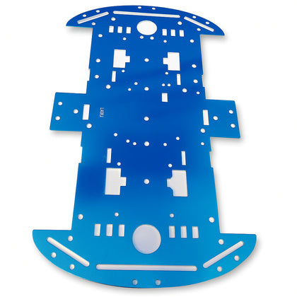 lightweight anodized aluminum frame for smart car