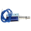 Side profile of 5V solenoid linear actuator