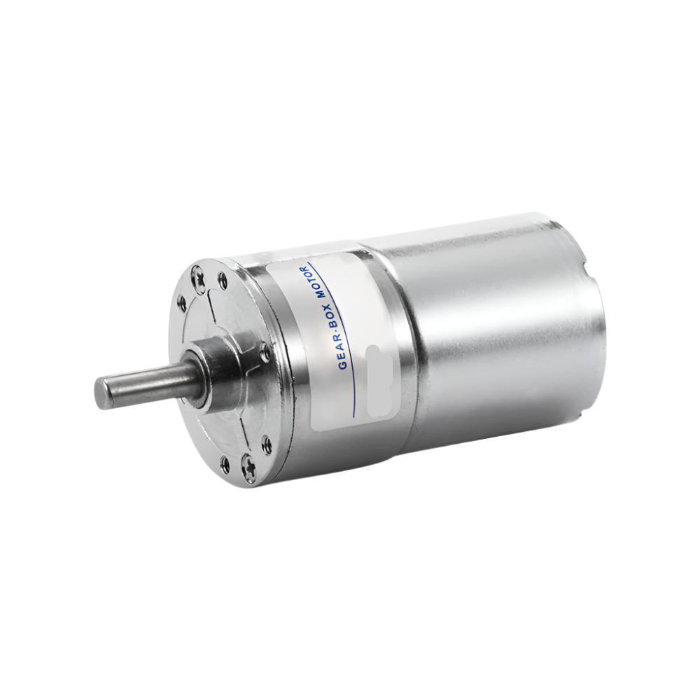 DC 12V 12RPM 37mm GA37 Full Copper Geared Motor - Industrial Grade