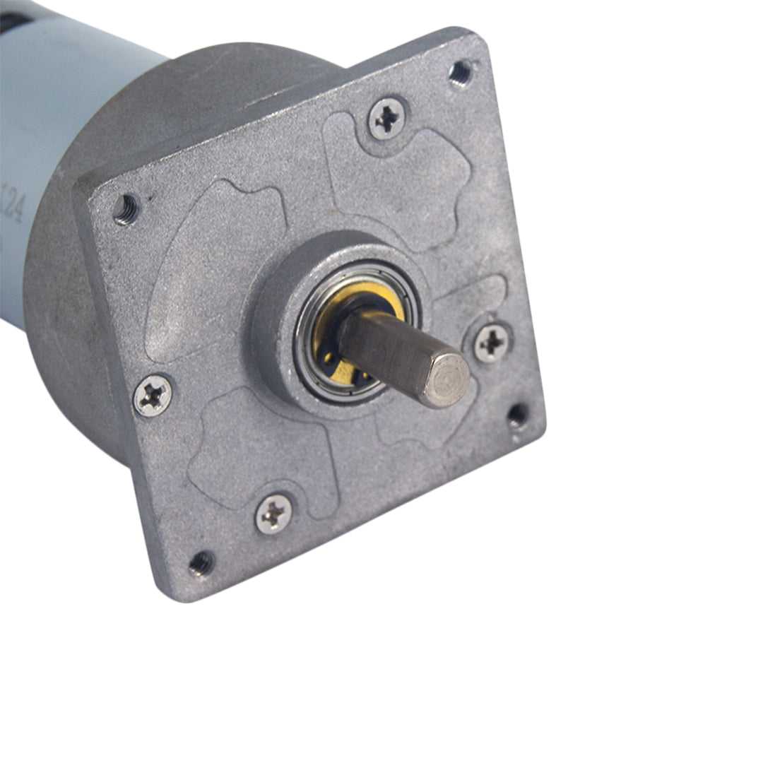 DC 12V 35RPM 60mm Diameter GA60 Square front Geared Industrial Grade ...