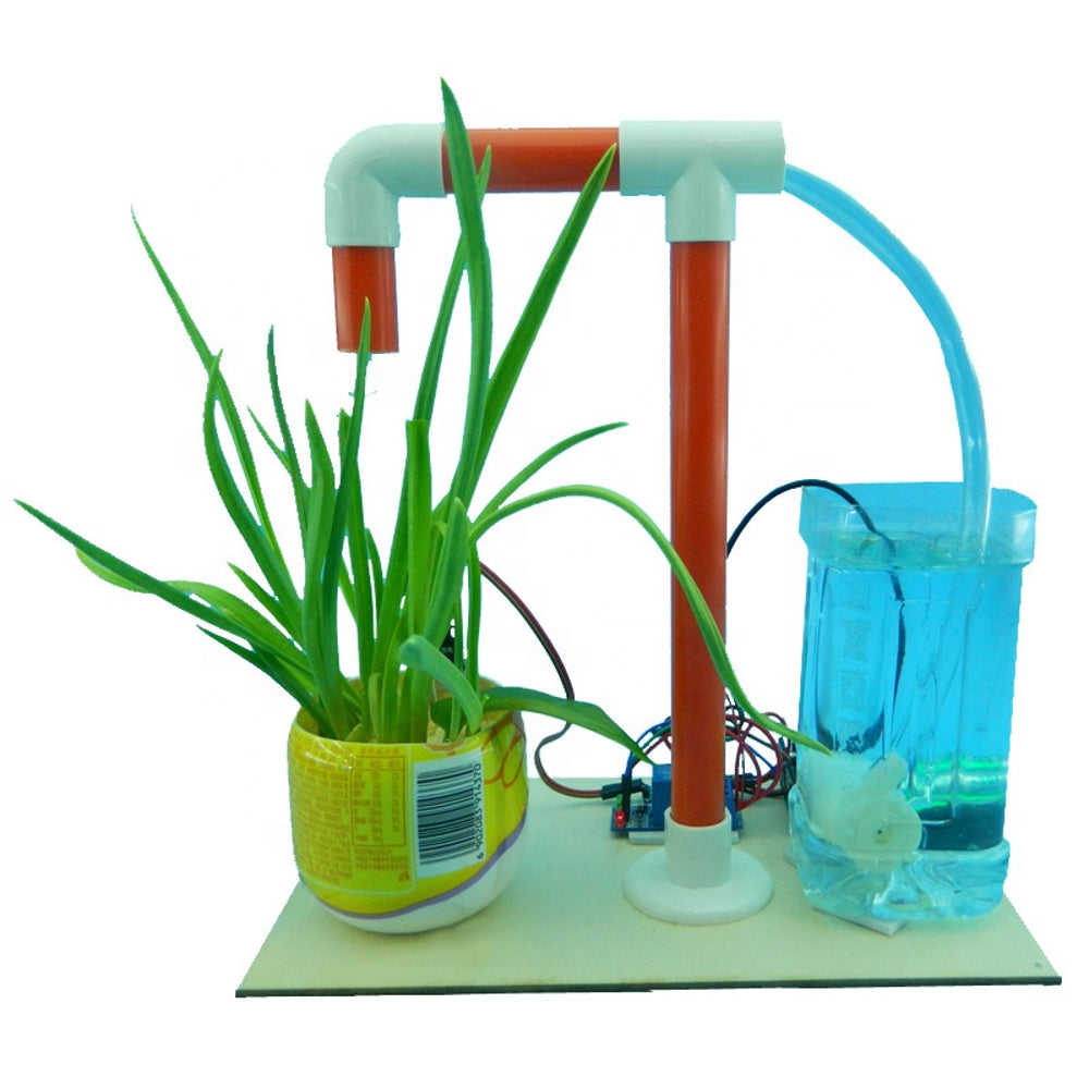 automatic plant watering system project DIY Auto Flower Watering System