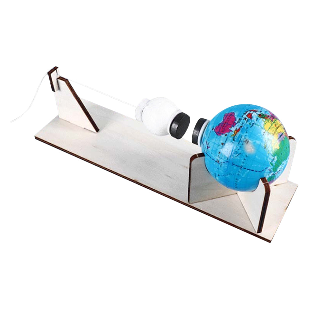 DIY Earth Moon Gravity Geography Model Kids Educational Toy_ready