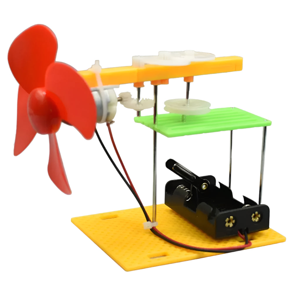 DIY Electric Fan Head Swing Science Project Fan Kit diy-electric-fan-head-swing-science-project-fan-kit