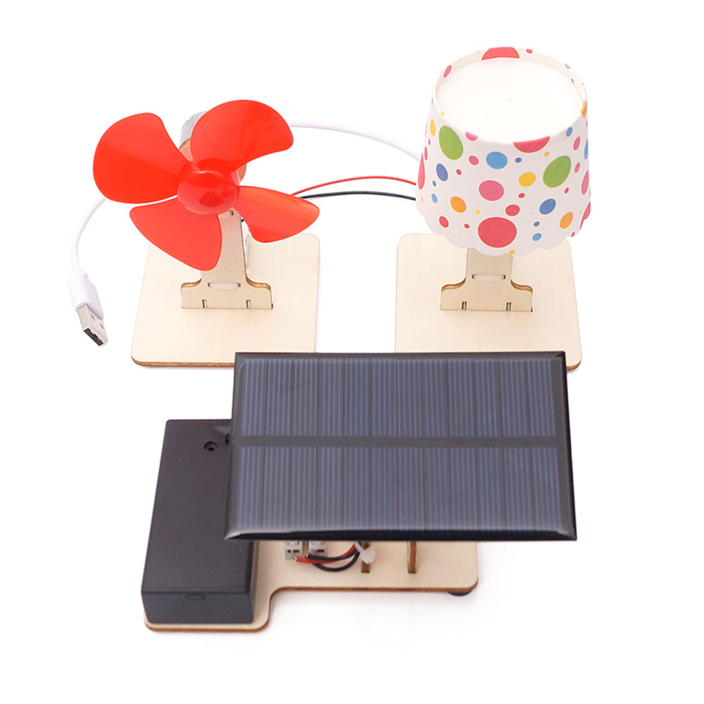 DIY Solar Power Generator with Fan