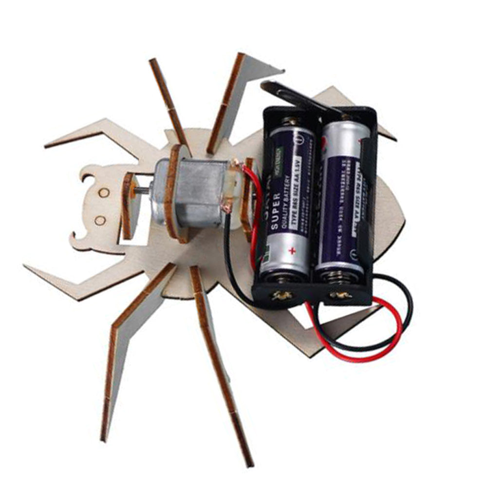 New Diy Electric Spider Robot puzzle toy Electric Crawling Animal Science Toy Model electronic pet Gifts for children