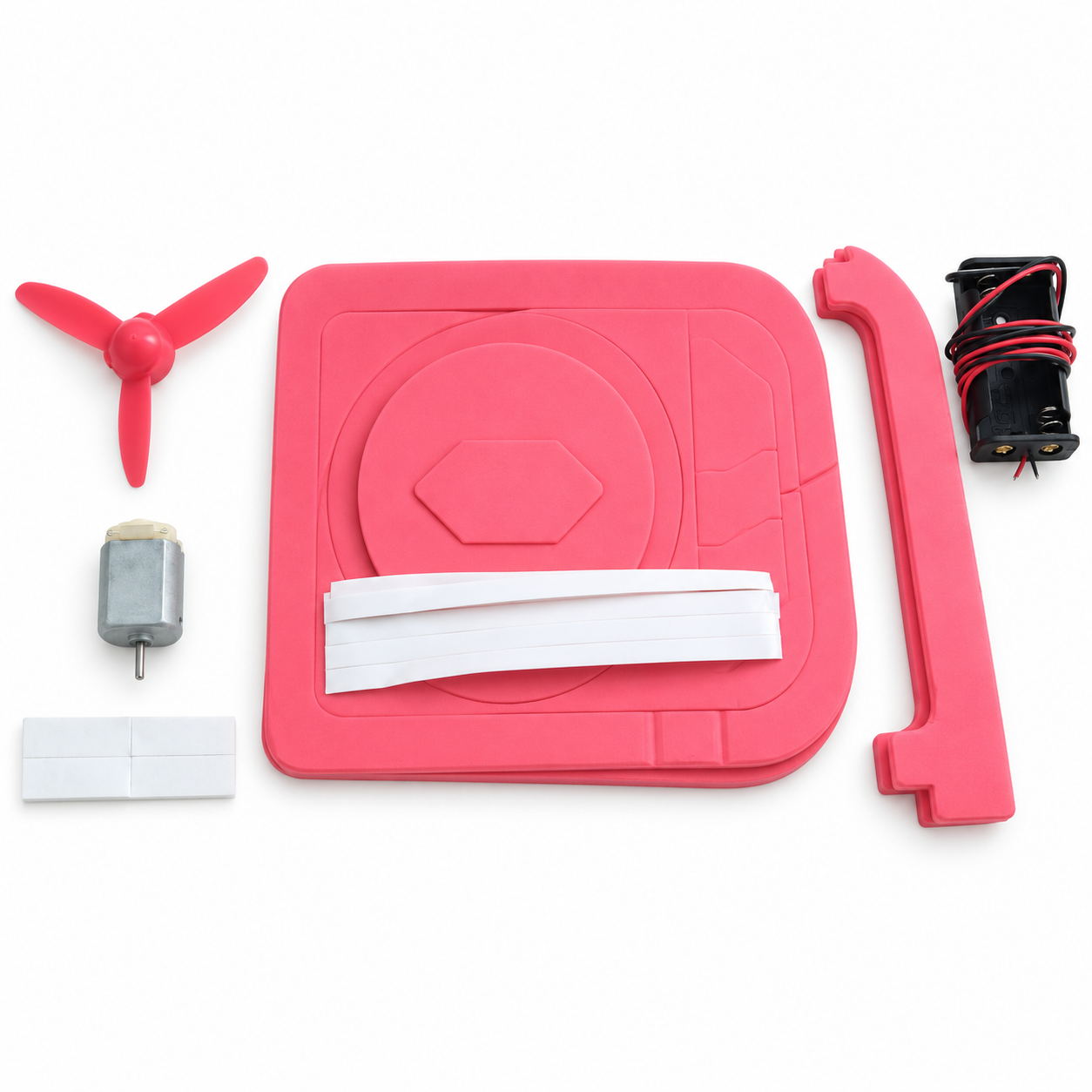 ハイテック/FUN CUB機体キット：未使用(おまけ：機体強化キット) DIY Hovercraft Kit – Fun Educational STEM Toy