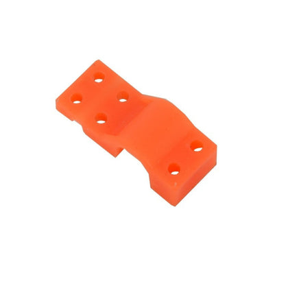 Orange drone motor holder for mini quadcopters