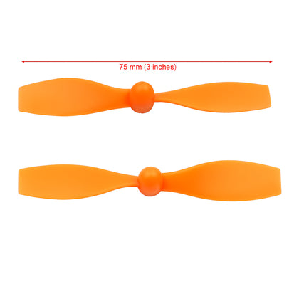 Lightweight drone propeller 75mm clockwise and counterclockwise