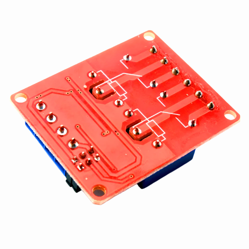 24V 2-Channel Relay Module with Optocoupler & Light Coupling