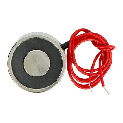 25×11 mm 12V industrial lifting electromagnet – front view