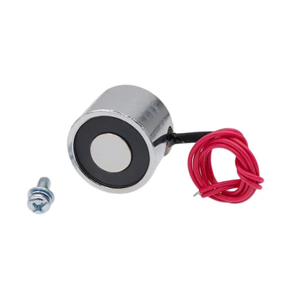 25×20 mm 12V industrial electromagnet – front view