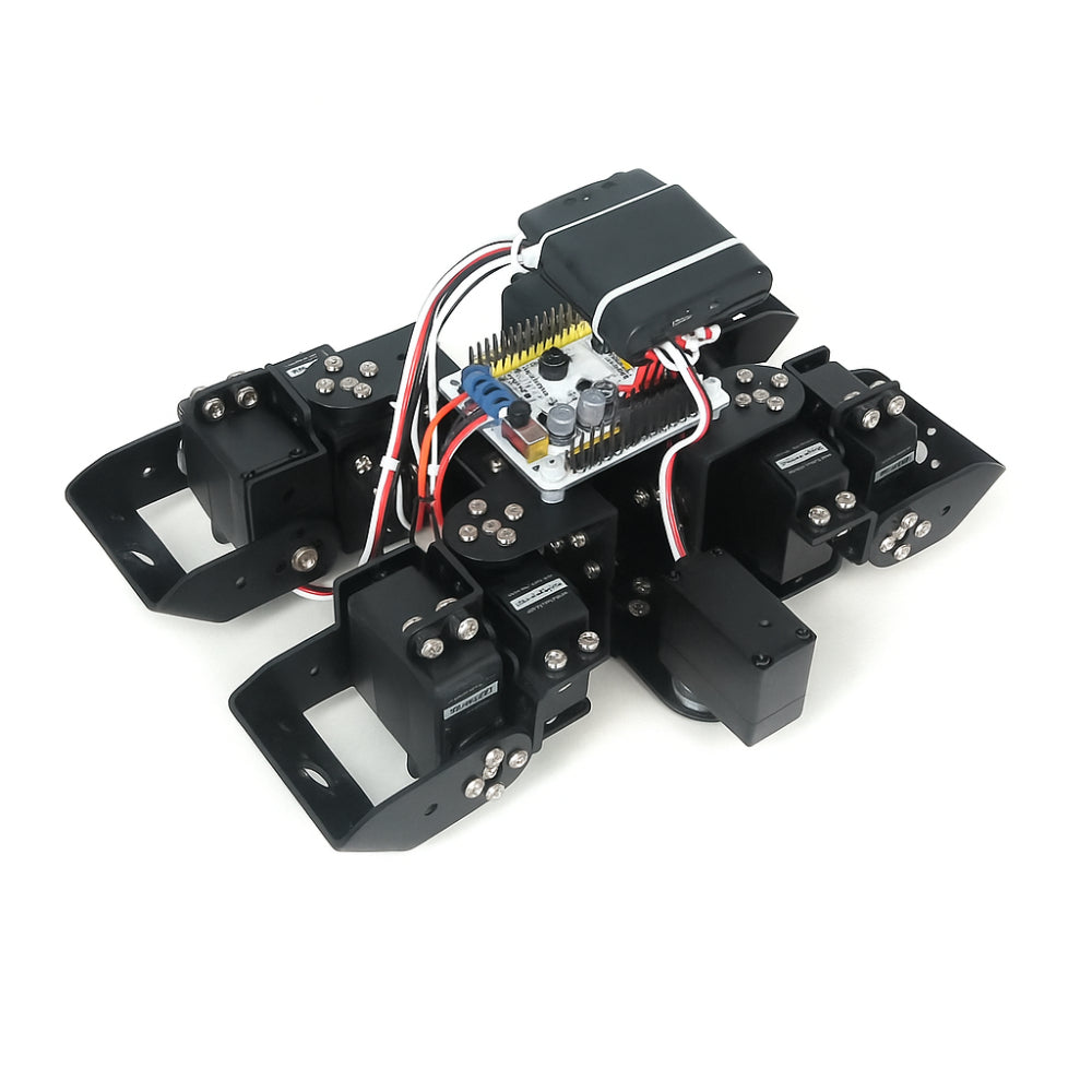 Diy Robotics Frame Types 9DOF Metal Robot Dog Kit – Quadruped Bionic Frame
