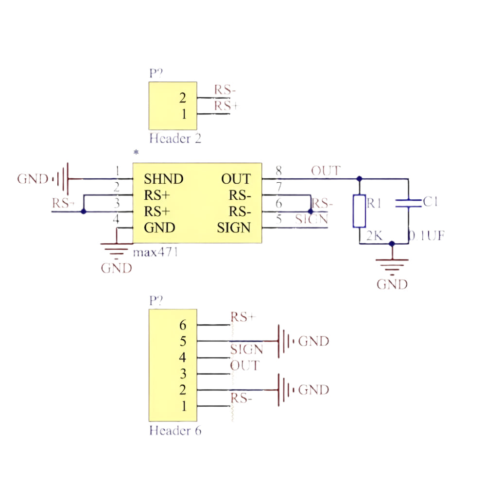 2 Sensori Di Corrente E Tensione GY-471 | Modulo MAX471 Per Arduino | Range 3A E 25V - Foto 2