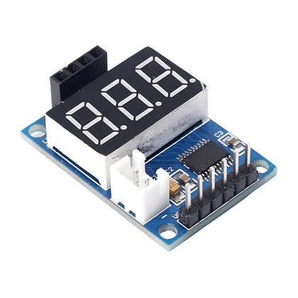 Front view of ultrasonic transducer display control board