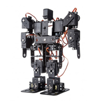 DIY kit for building a biped walking robot structure