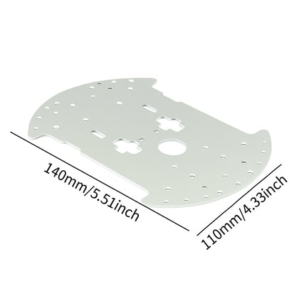 lightweight aluminum frame for diy robotics