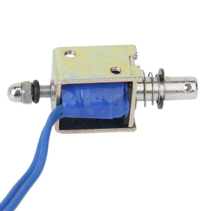 Side angle of compact 5V tubular solenoid mechanism