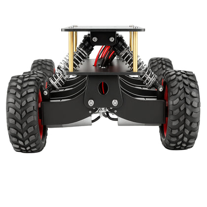 shock absorbing chassis for robotics projects