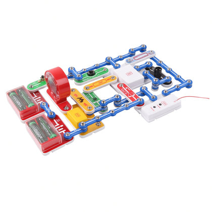 Snap circuits demo build of Model 2008 experiments kit