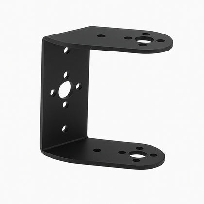 Angled servo mounting bracket 135 degree