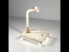 DIY Voice-Controlled Lamp STEM Kit – Wooden desk lamp with LED and sound sensor; activated by claps or sound signals; designed for interactive STEM learning and hands-on electronics projects.