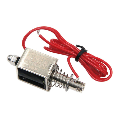 DC 12V push pull solenoid long stroke electromagnet
