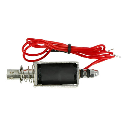 Side angle of compact 12V electric solenoid actuator