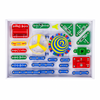 rgb snap circuit kit with colour mixing experiment for children