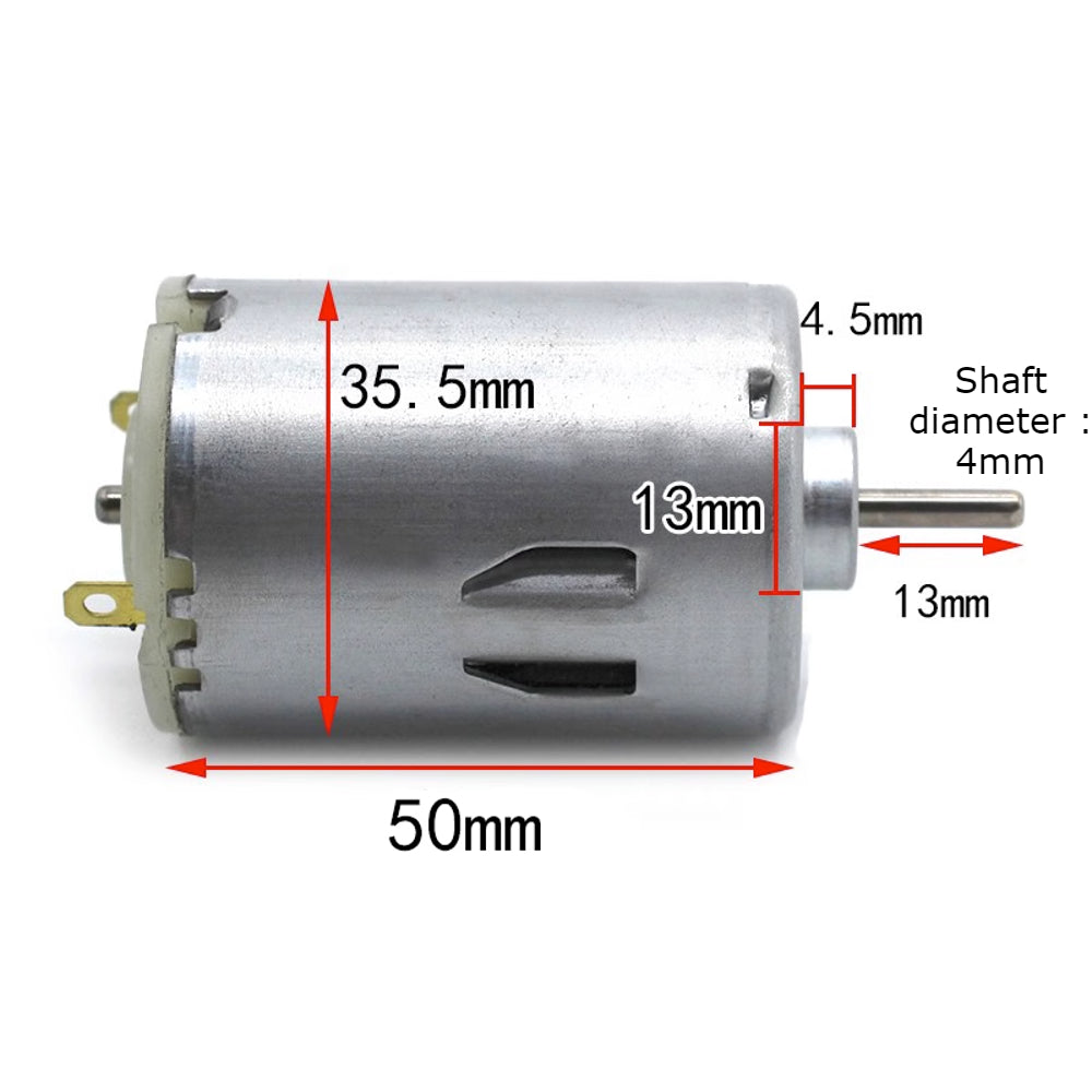 Power and Torque Unleashed: RS540 540 DC Motor