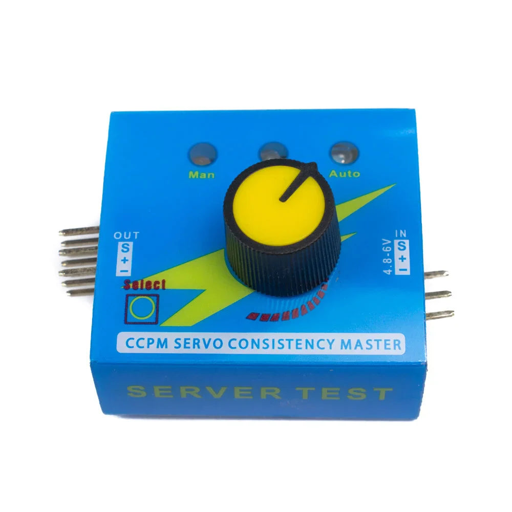 Multi Servo Tester 3CH, per controllare velocità e corrente dei Servo