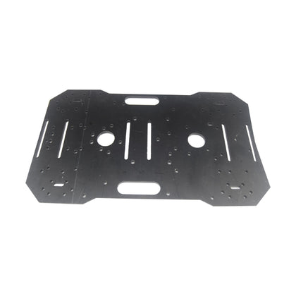 Black single-layer acrylic robot chassis board