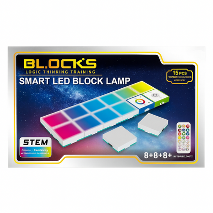 smart led block lamp for kids