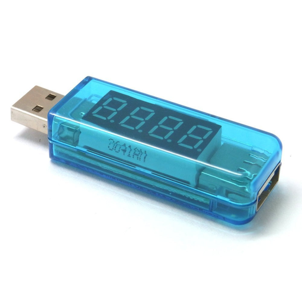 USB Charging with USB Voltmeter Ammeter 